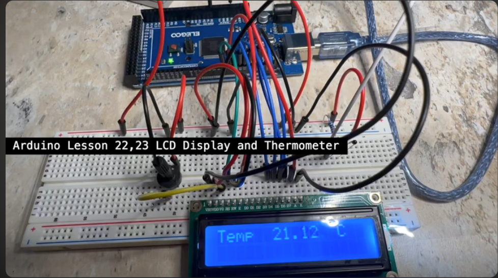 Read more about the article Arduino Elegoo Mega R3 Kit – Measuring Temperature